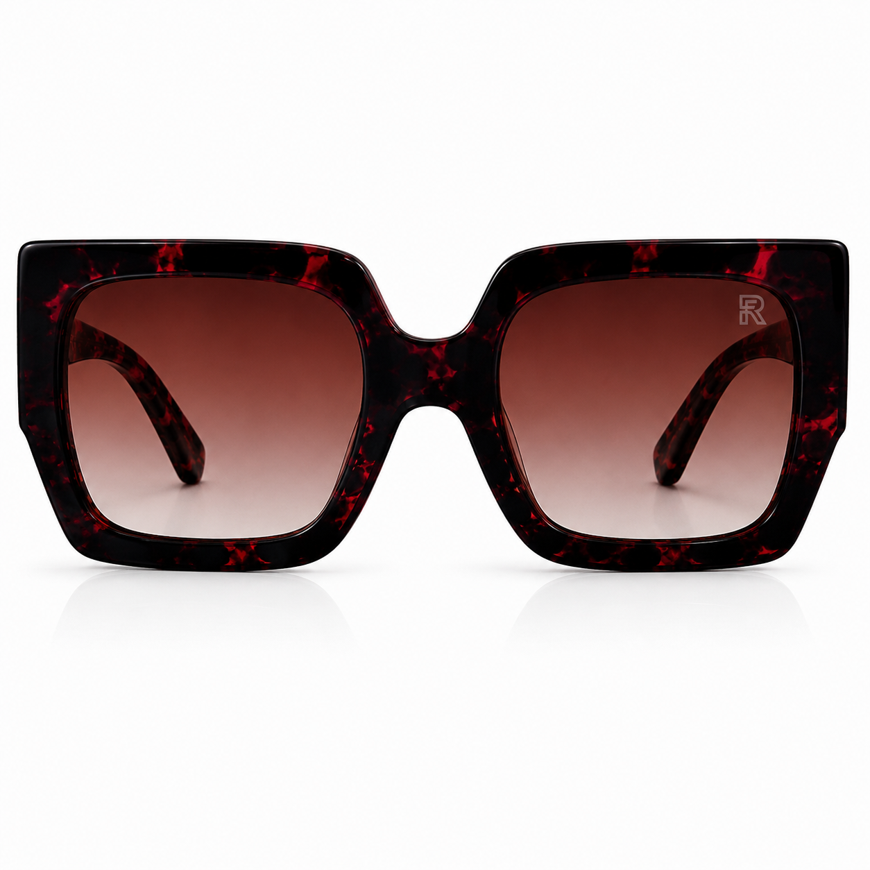 Raffida Natasha Eyewear In Maroon