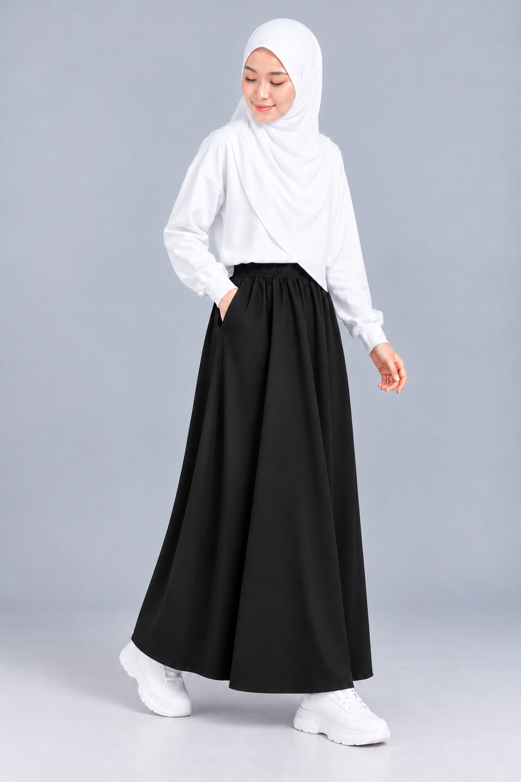 Raffida Serena BriskWalk Skirt Black (Special Edition)
