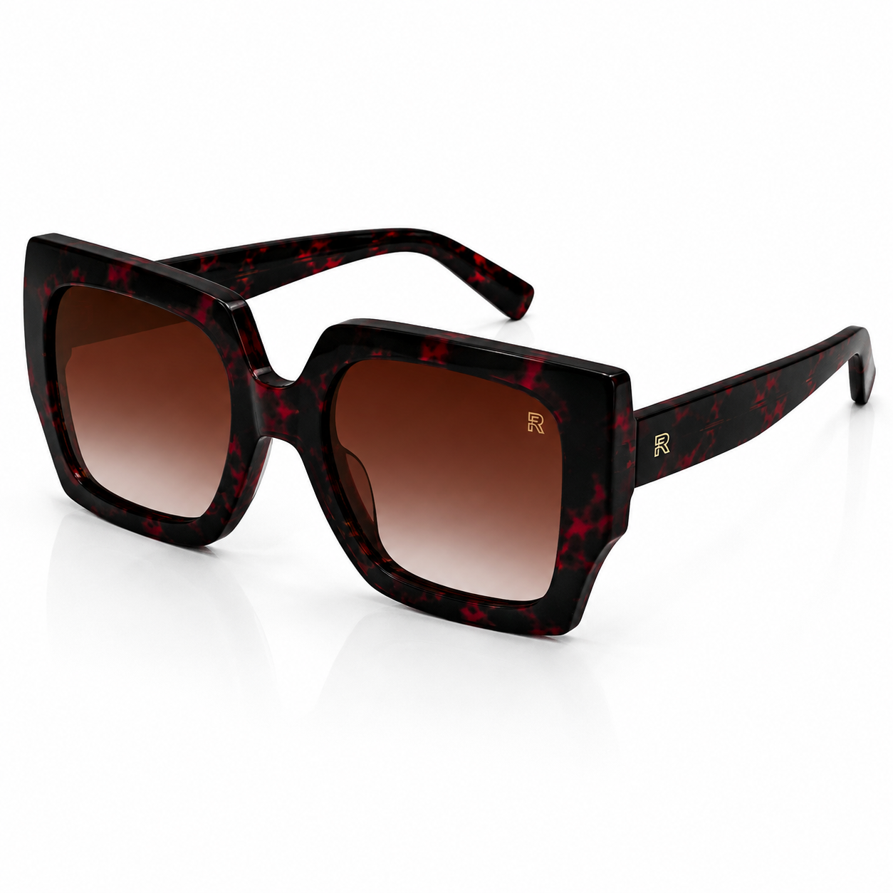 Raffida Natasha Eyewear In Maroon