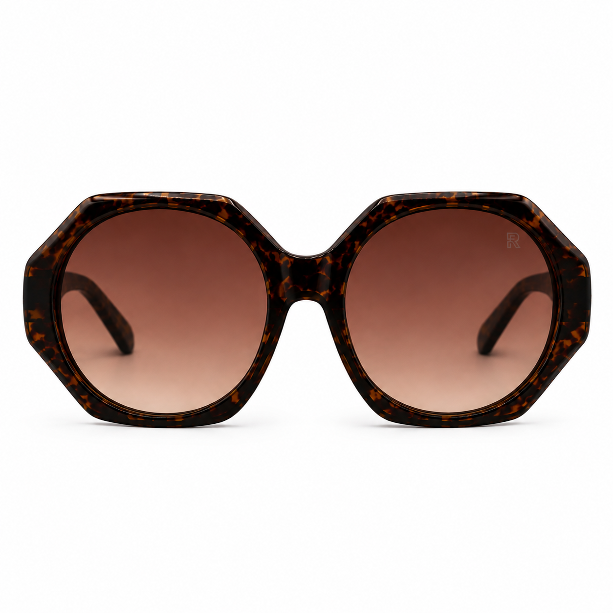 Raffida Maria Eyewear In Tortoise Brown