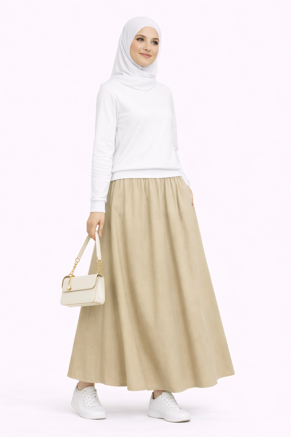 Raffida Serena BriskWalk Skirt In Butter Lime