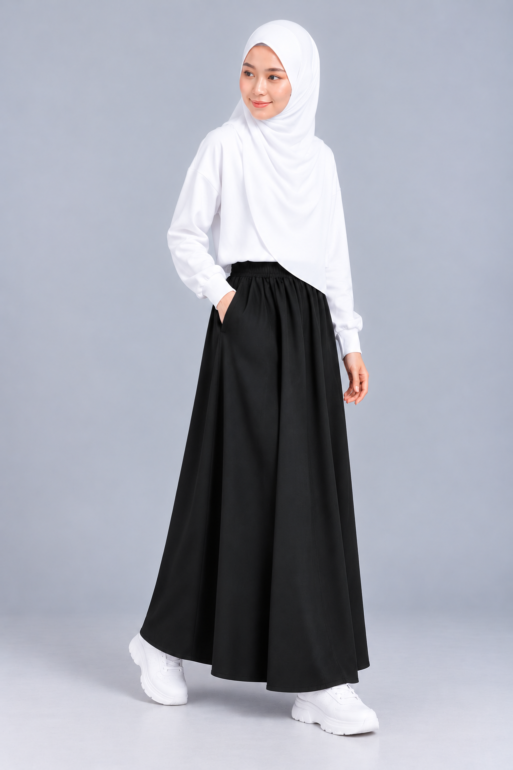Raffida Serena BriskWalk Skirt Black (Special Edition)