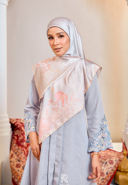 Cenderawasih In Peach Grey