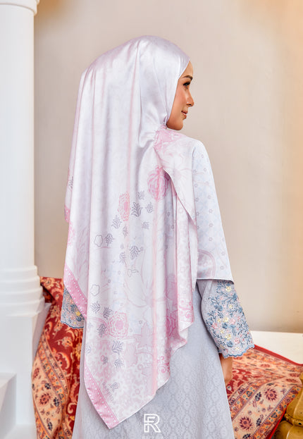 Dahlia Shawl In Dusty Pink