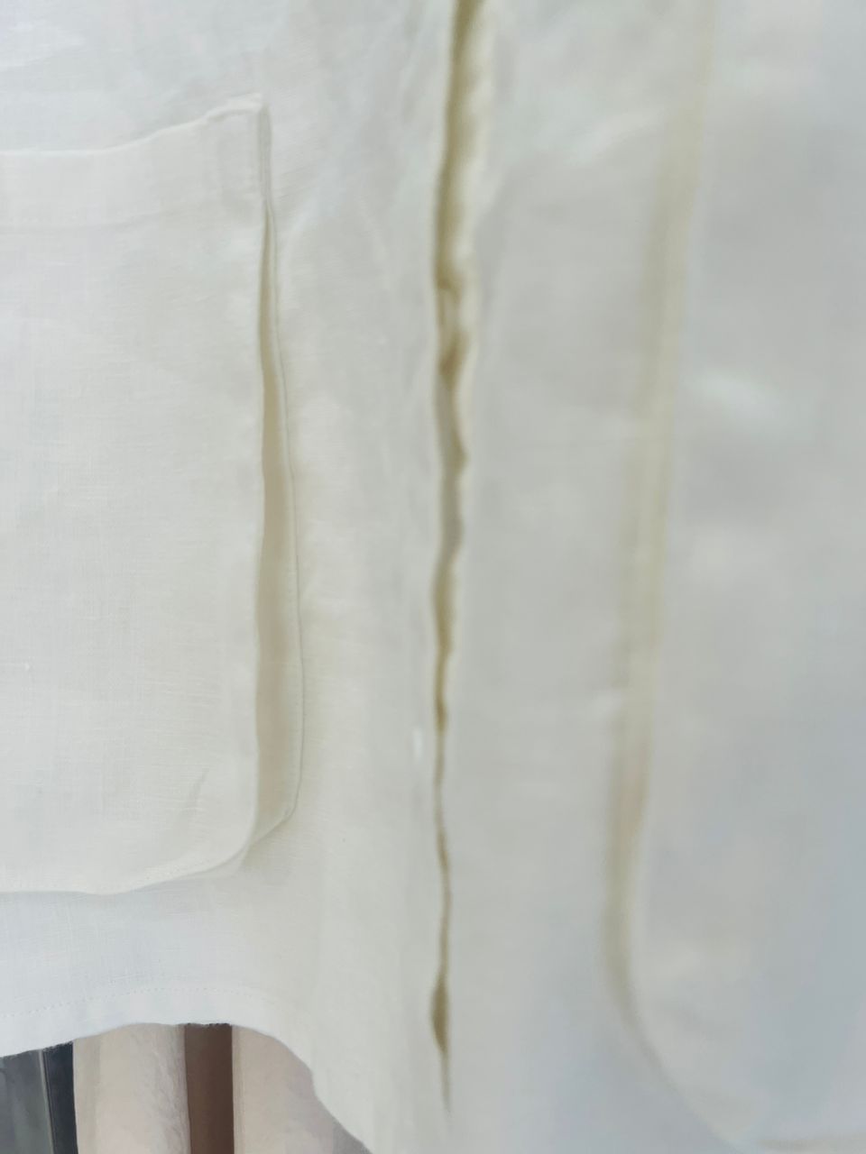 Raffida Misty Linen In Off White